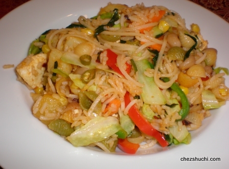 Vegetables in Green Curry